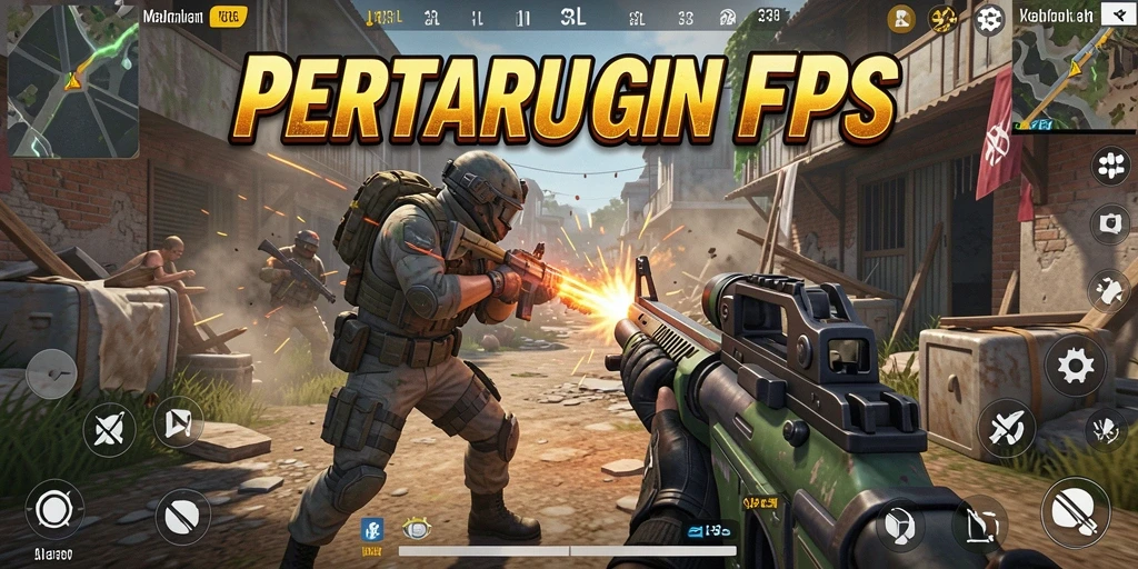 Tangkapan layar dari gameplay seru dalam 33L yang menampilkan aksi tembak-menembak.
