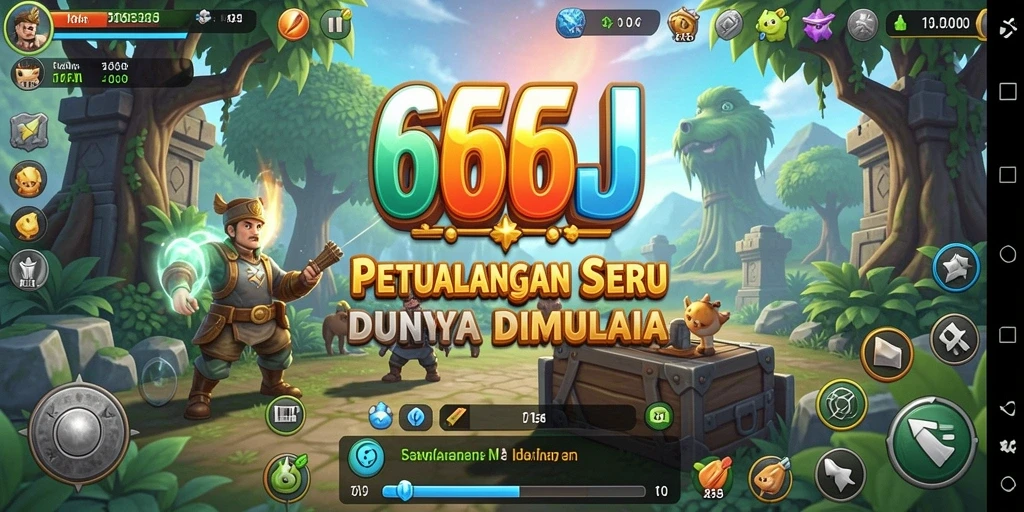 Tampilan gameplay <strong>666J</strong> yang seru dan interaktif.