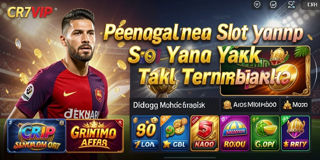 Gameplay menarik dari game Slot CR7VIP yang memukau.