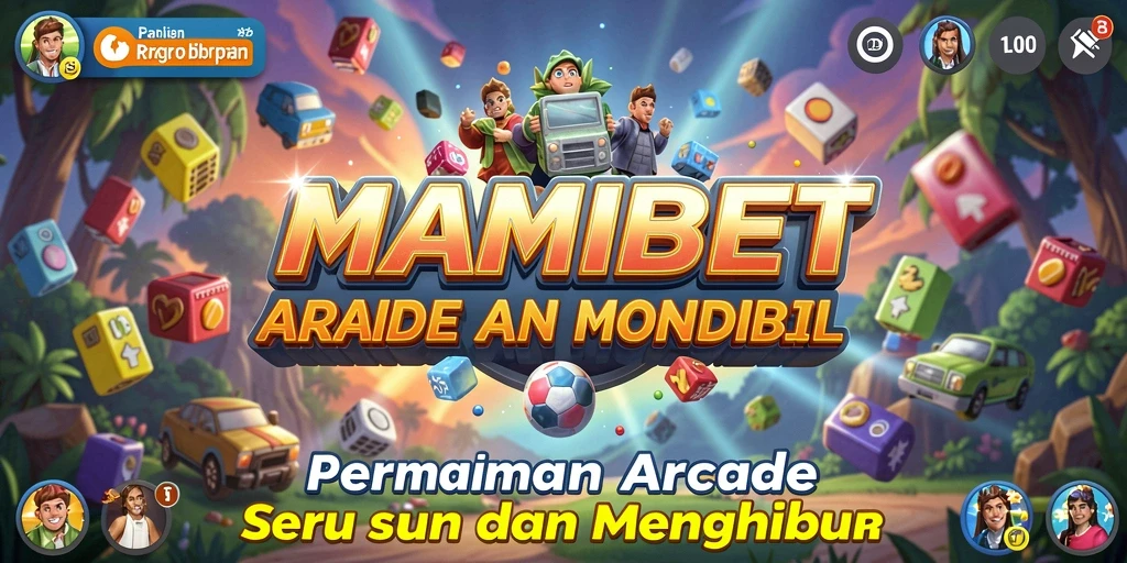 Tangkapan layar gameplay seru MAMIBET dengan tantangan Arcade.