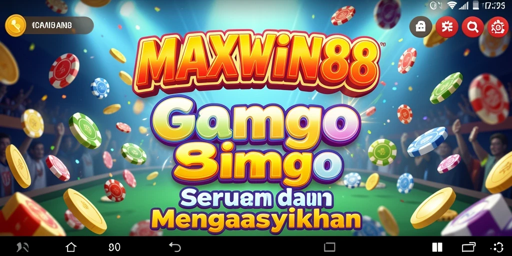 Tampilan gameplay seru MAXWIN88 dalam permainan Bingo.