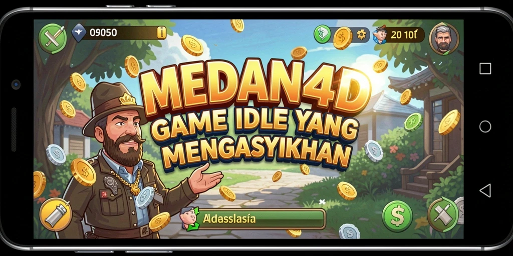 Tampilan gameplay MEDAN4D yang menarik dan penuh warna.