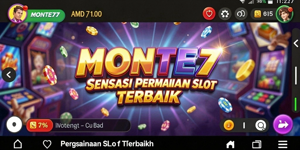 Tampilan menarik dari gameplay <strong>MONTE77</strong> yang memukau dan interaktif.