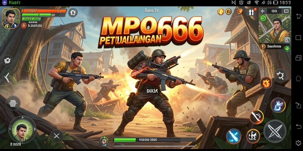Tangkapan layar MPO666 menampilkan aksi mendebarkan dalam pertempuran sengit.