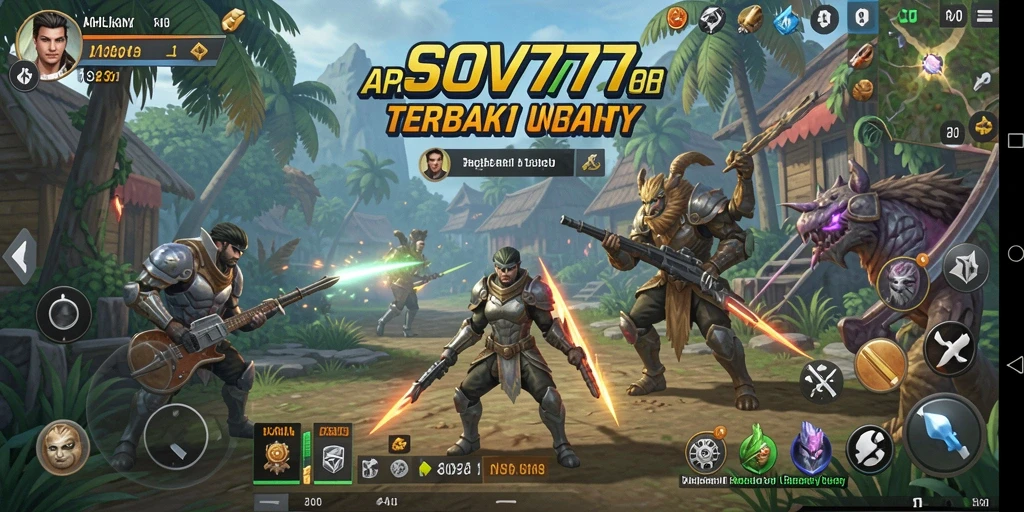 Tampilan antarmuka SOV777 yang sederhana dan jelas.