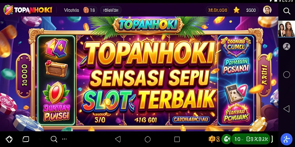 Gameplay seru dengan berbagai tema slot menarik di TOPANHOKI.