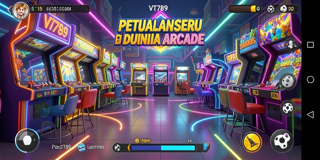 Tangkapan layar menunjukkan aksi seru dalam gameplay VT789.