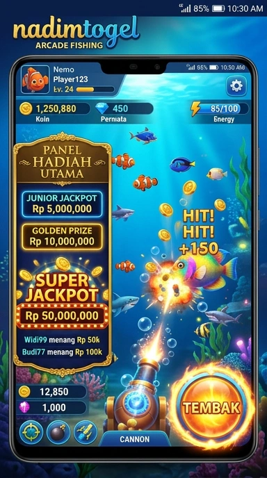 Pengguna menikmati kemudahan akses aplikasi di nadimtogel.